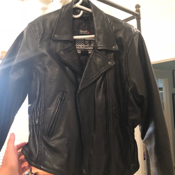 Women’s Motorcycle Leather Jacket size Small - Picture 1 of 3